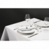Valged elegantsead - 100 tükki komplektis - FourniResto - Fourniresto