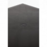 Ruudukujuline laud alumiiniumjalgadega must 750mm - Bolero - Fourniresto