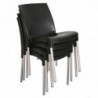 Bistro kohvikutoolid mustad - 4 tk komplektis - Bolero