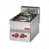 Üleval 2 elavat gaasipõletit - L 300 x S 600 mm - Gastro M - Fourniresto
