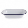 Serveerimisalus emailitud terasest 280x190x55mm - 6 tk komplektis - Olympia - Fourniresto