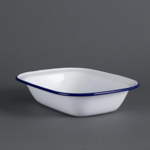 Serveerimisalus emailitud terasest 280x190x55mm - 6 tk komplektis - Olympia - Fourniresto