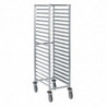 Euronorm-liuguritega vanker - 600 x 400mm - 20 tasandit - Tournus