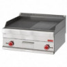 Elektriline pliit pool sile, pool sooniline plaadiga - L 700 x S 650 mm - Gastro M - Fourniresto