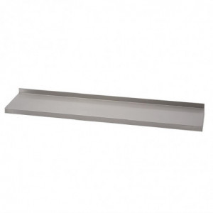 Seinariiul roostevabast terasest ilma tugedeta - L 1800 x S 400 mm - Gastro M