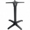 Must alumiiniumist kaldus lauajalg - L 480mm - Bolero