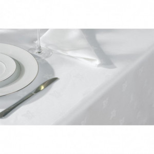 Valge linane laudlina Luxor 1350 x 2300mm - Mitre Luxury - Fourniresto