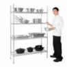 Modulaarne riiul 4 tasandiga - L 1220 x S 457 mm - Vogue
