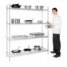 Modulaarne riiul 4 tasandiga - L 1525 x S 457 mm - Vogue