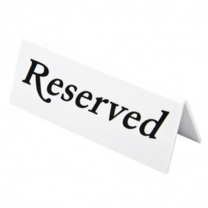 Lauajalale "reserveeritud" - 10 tk komplekt - Olympia - Fourniresto