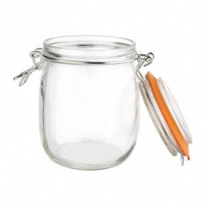 Purk konserveerimiseks klambriga 750ml - Vogue - Fourniresto