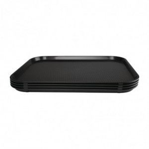 Iseteeninduse alusplaat 305 x 415mm must - Olympia KRISTALLON - Fourniresto