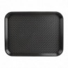 Iseteeninduse alusplaat 305 x 415mm must - Olympia KRISTALLON - Fourniresto