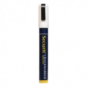 Kriidimarker 6mm valge - Securit - Fourniresto