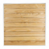 Ruudukujuline saarepuidust laud 60 x 60 cm - Bolero - Fourniresto