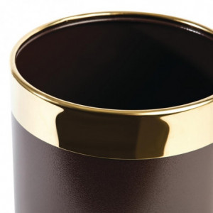 Prügikast kuldse äärega 10,2 L - Bolero - Fourniresto