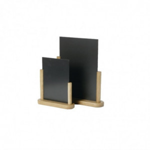 Elegantne teki viimistlusega lauasilt 320 x 270mm - Securit - Fourniresto