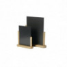 Elegantne teki viimistlusega lauasilt 320 x 270mm - Securit - Fourniresto