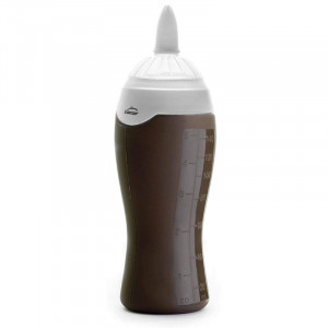 Silikoonist kaunistatav lutipudel 6 otsikuga - 140 ml - Lacor