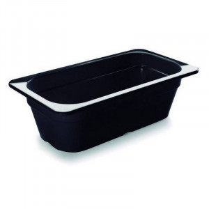 Bac Gastro Melamiin Must GN 1/3 - K 65 mm - Lacor