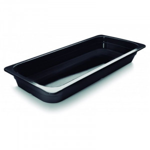 Bac Gastro Melamiin Must GN 2/4 - K 65 mm - Lacor