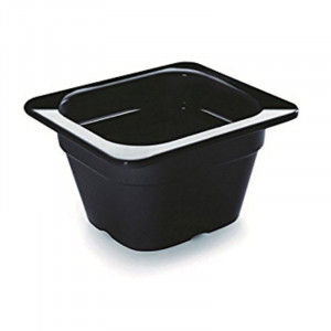 Bac Gastro Melamiin Must GN 1/6 - K 100 mm - Lacor