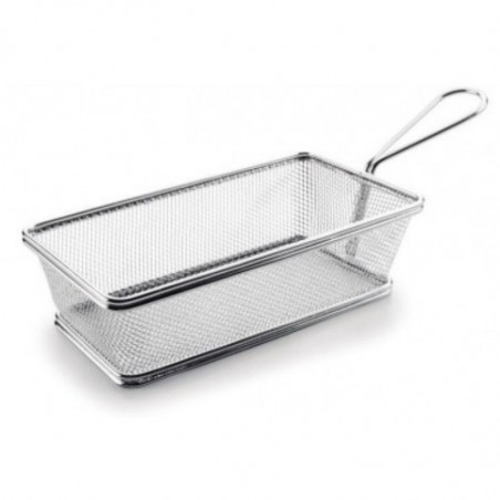 Ristkülikukujuline roostevabast terasest korv - 21 x 11 cm - Lacor