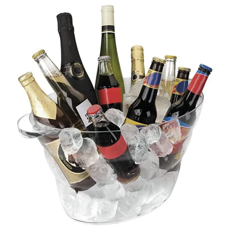 Seau À Champagne Ovale En Acrylique - 13 L - Lacor Seau À Champagne Ovale En Acrylique - 13 L - Lacor