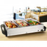 Buffet soojendaja - 3 mahutit Gn 1/3 - Lacor