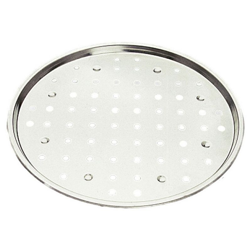 Perforated White Iron Pizza Plate - Ø 340 mm - GOBEL Perforated White Iron Pizza Plate - Ø 340 mm - GOBEL