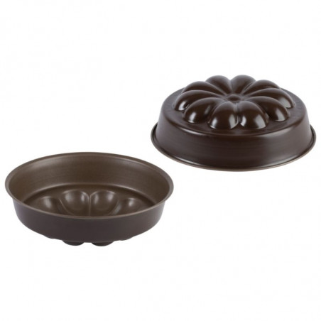 Rosette Fluted Cake Mold - Ø 200 mm - TELLIER Rosette Fluted Cake Mold - Ø 200 mm - TELLIER