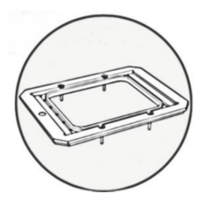 Moule pour Thermoscelleuse Automatique VG 600 et 800 - GN 1/2 - LAVEZZINI Moule pour Thermoscelleuse Automatique VG 600 et 800 - GN 1/2 - LAVEZZINI