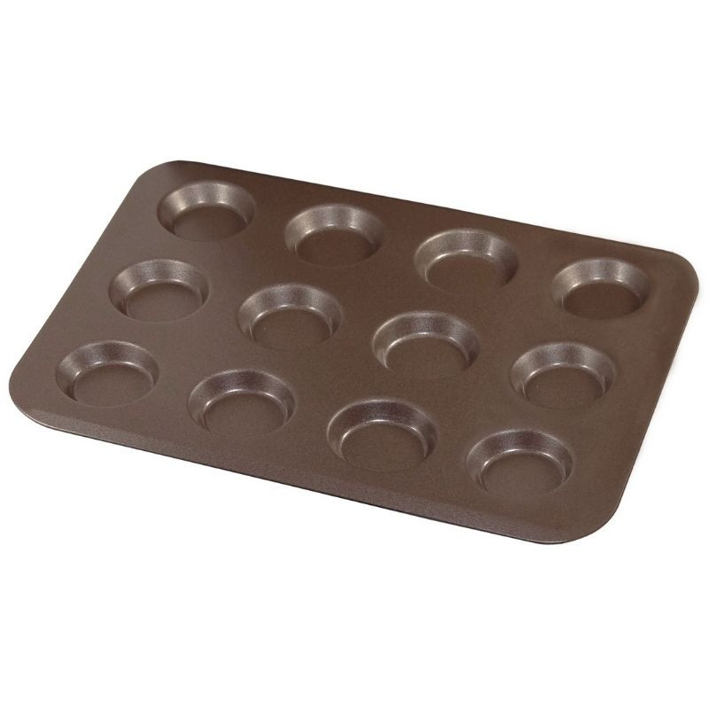 12 väikese pirukavormi komplekt läbimõõduga 8 mm - 320 x 245 - TELLIER 12 väikese pirukavormi komplekt läbimõõduga 8 mm - 320 x 245 - TELLIER