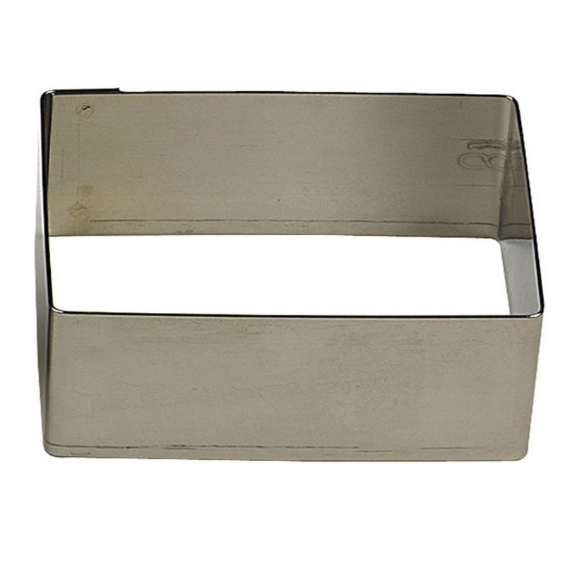Nonnette Rectangle en Inox - 120 x 60 mm - Tellier Nonnette Rectangle en Inox - 120 x 60 mm - Tellier