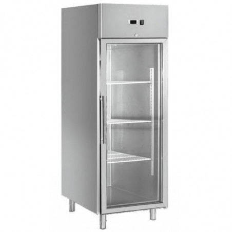 Armoire Réfrigérée Positive Vitrée - 650 L - Dynasteel