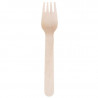 Biolagunev puidust kahvel 155 mm - 100 tk komplektis - Fiesta Green - Fourniresto