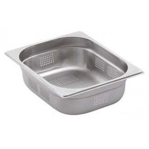 GN 2/3 läbimõõduga perforatsiooniga gastronormi kauss - P 150 mm