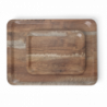 Serveealus melamiinist puidutrükiga - 350 x 240 mm