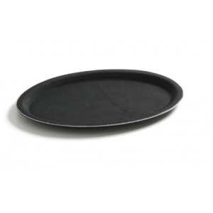 Serveeplaadi ovaalne klaaskiust alus - 210 x 290 mm