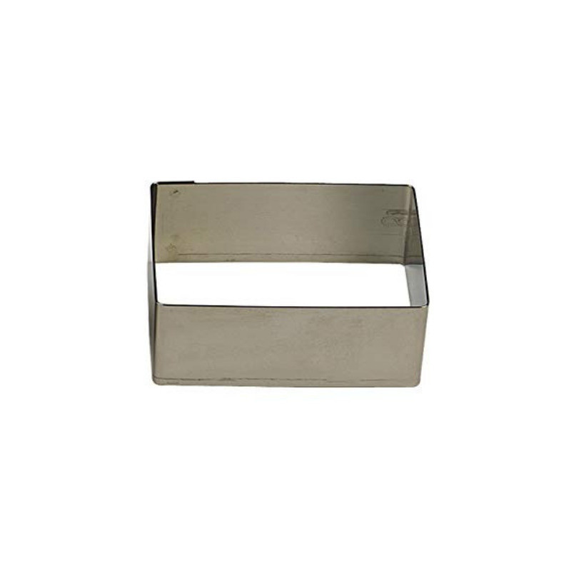 Nelikantne roostevabast terasest vorm 120 x 40 x 30 mm Nelikantne roostevabast terasest vorm 120 x 40 x 30 mm