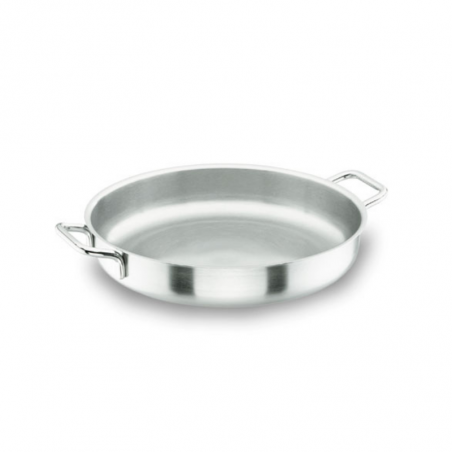 Professionaalne ümmargune pann ilma kaaneta - Lacor'i Chef Luxe - läbimõõt 36 cm