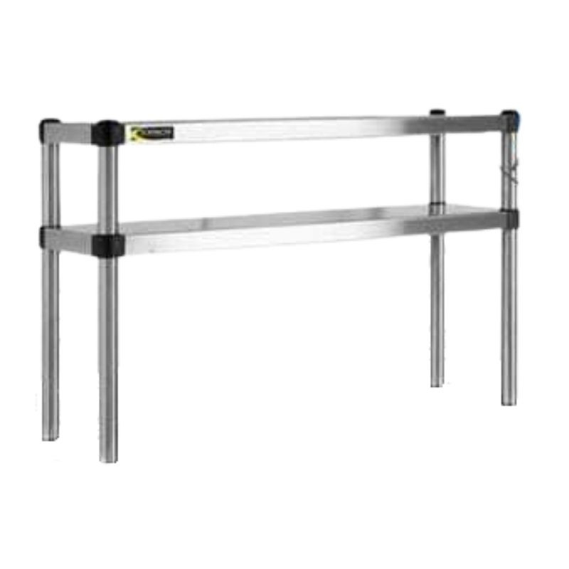 Kinnitatav riiul roostevabast terasest lauale - L 1200 mm - K 600 mm Kinnitatav riiul roostevabast terasest lauale - L 1200 mm - K 600 mm