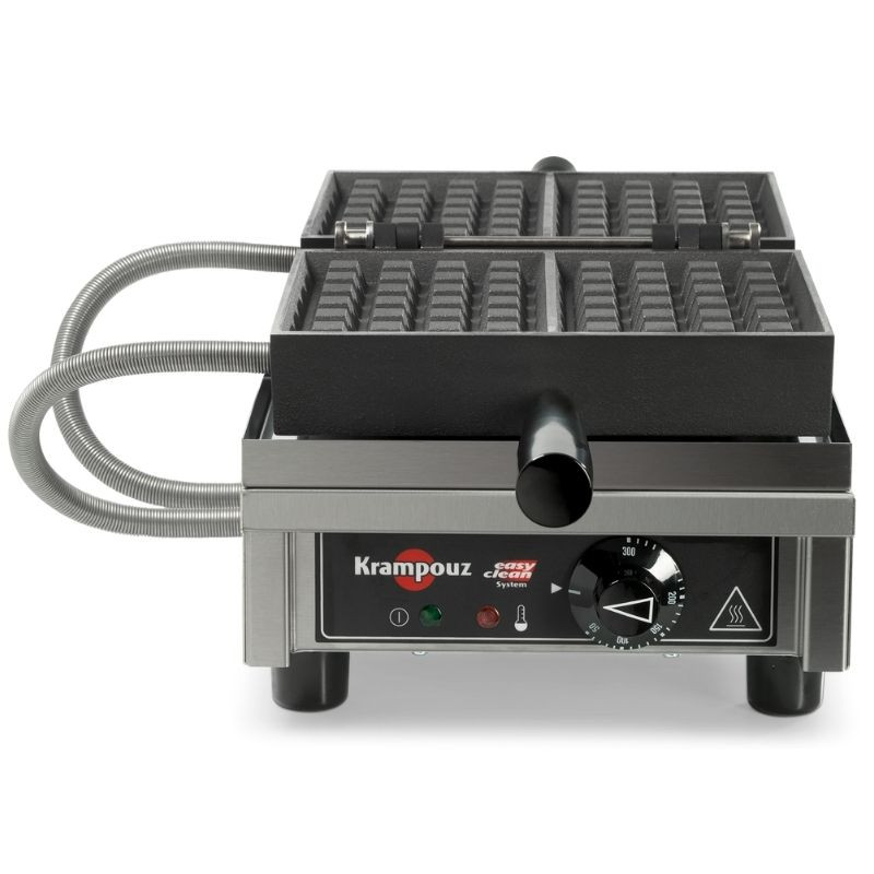 Professional Waffle Maker with 180° Opening - 4 x 6 Brussels Professional Waffle Maker with 180° Opening - 4 x 6 Brussels