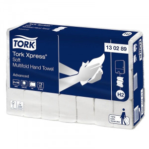 Pehmed valged Tork Xpress® Advanced Interfold rätikud - optimaalne kuivatus ja maksimaalne hügieen