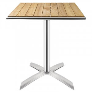 Bistro lauake, kandikuga, pööratav, tuhkpuu - 600mm - Bolero - Fourniresto