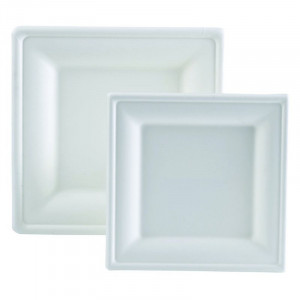 Ruudukujuline taldrik suhkruroost - 200 x 200 mm - 50 tk komplekt