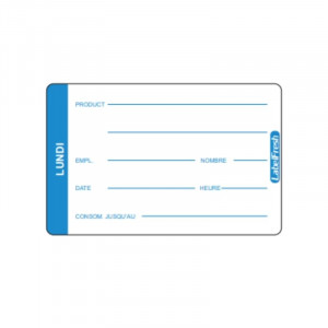 Jälitamise silt LabelFresh Pro - Esmaspäev - 70 x 45 mm - 500 tk komplektis - labelFresh