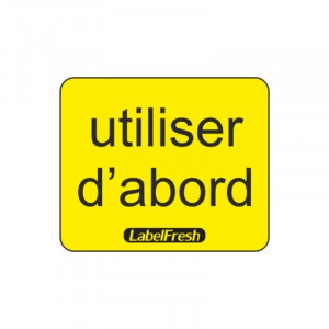 Jälitamise silt - kasutada esmalt - 30 x 25 mm - 1000 tk - LabelFresh