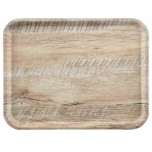Ristkülikukujuline kandik Madeira - Hele tamm - 350 x 240 mm - CAMBRO