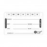 Jälitamise sildid - LabelFresh lahustuvad - 60 x 30 mm - 250 tk komplektis - LabelFresh